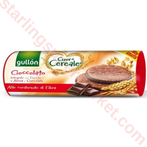 GULLON BISKUVI TAHILLI CIKOLATALI 280 G