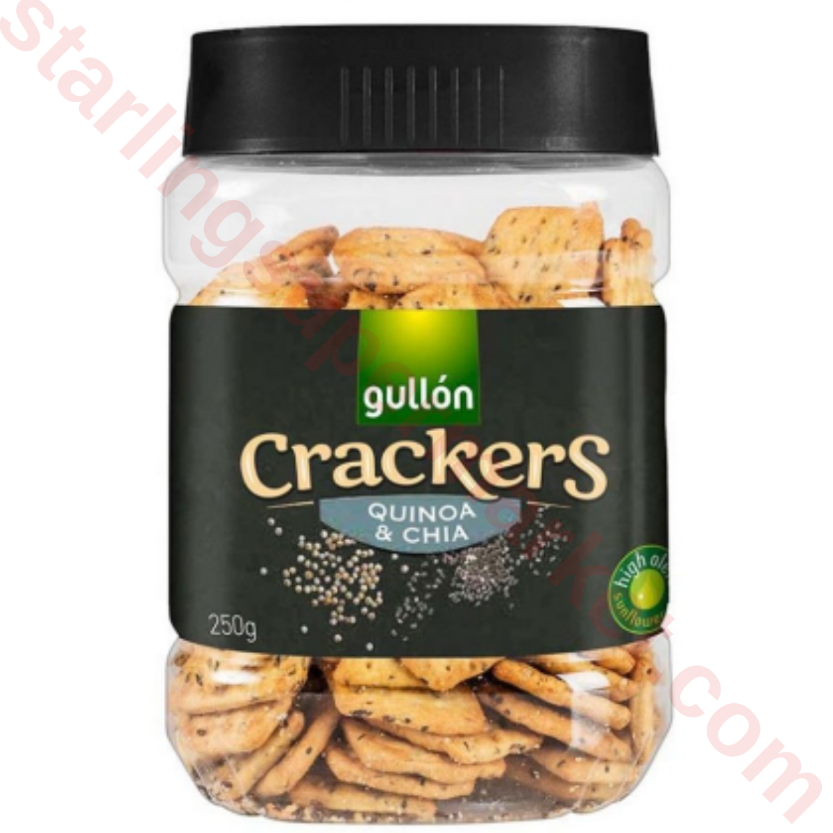 GULLON MINI BITES CRACKERS QINOA&CHIA 250 G