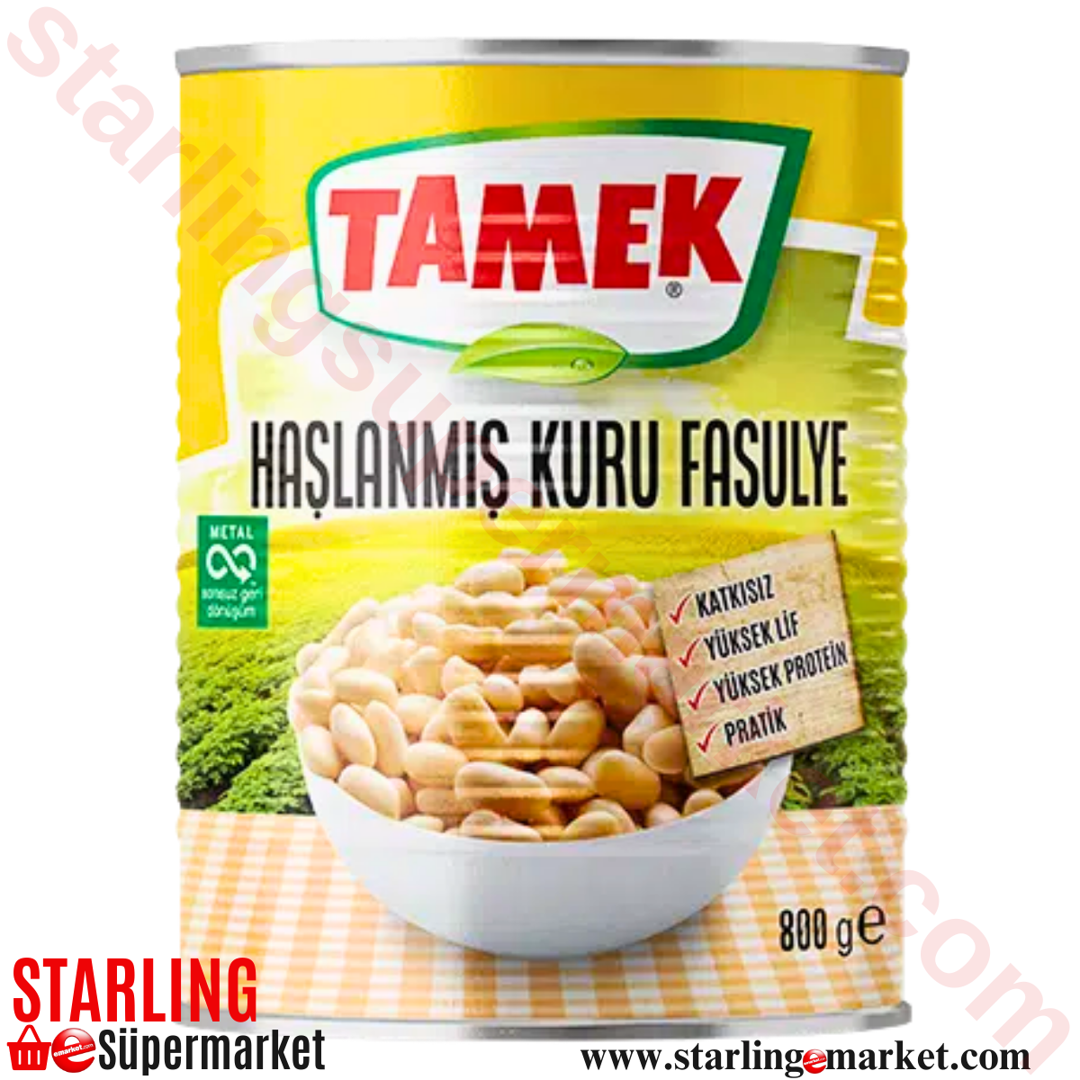 TAMEK HASLANMIS NOHUT 800 G