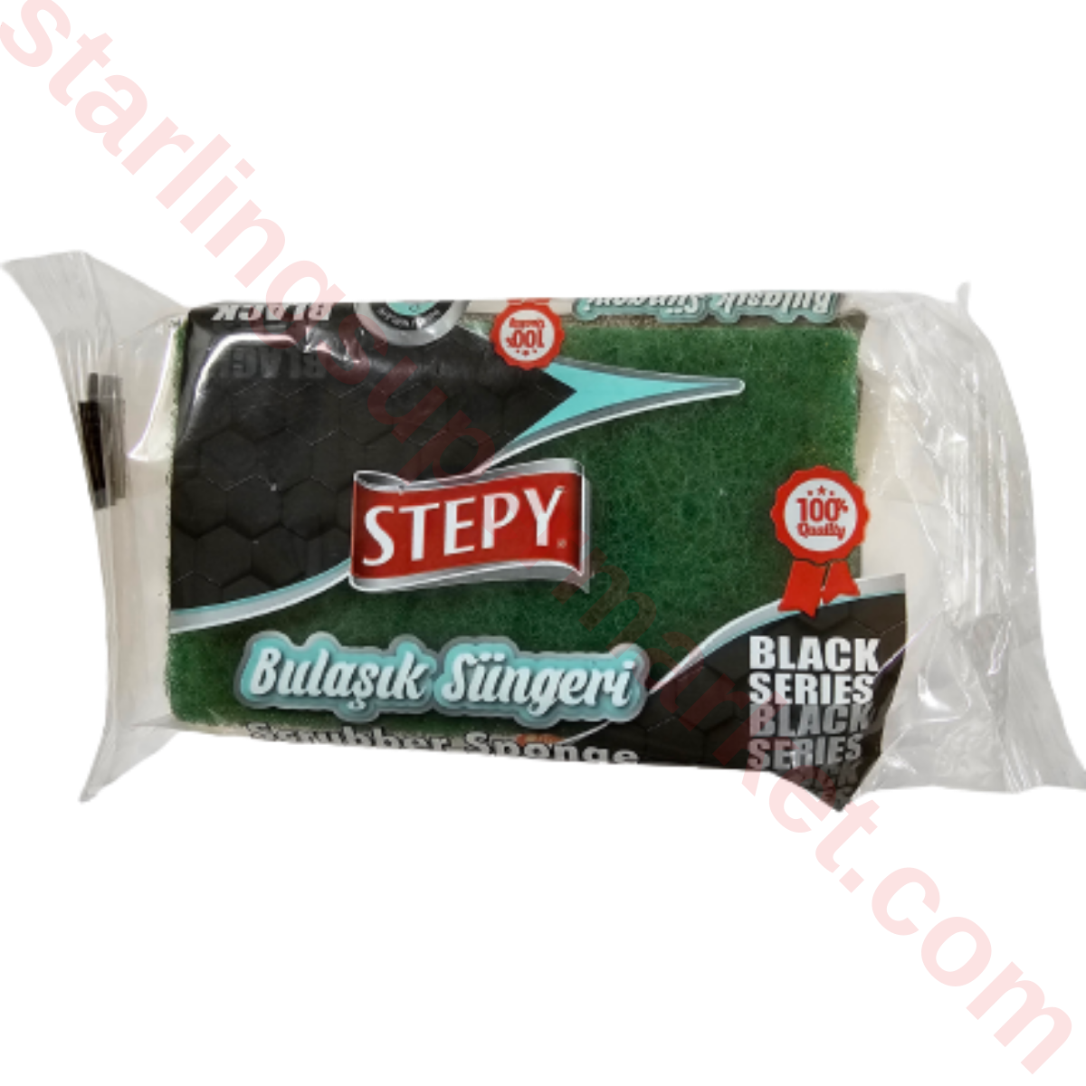 STEPY BLACK BULASIK SUNGERI DUZ TEKLI