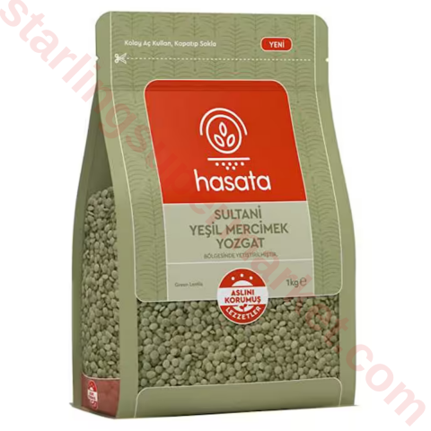 HASATA SULTANI YESIL MERCIMEK 1 KG