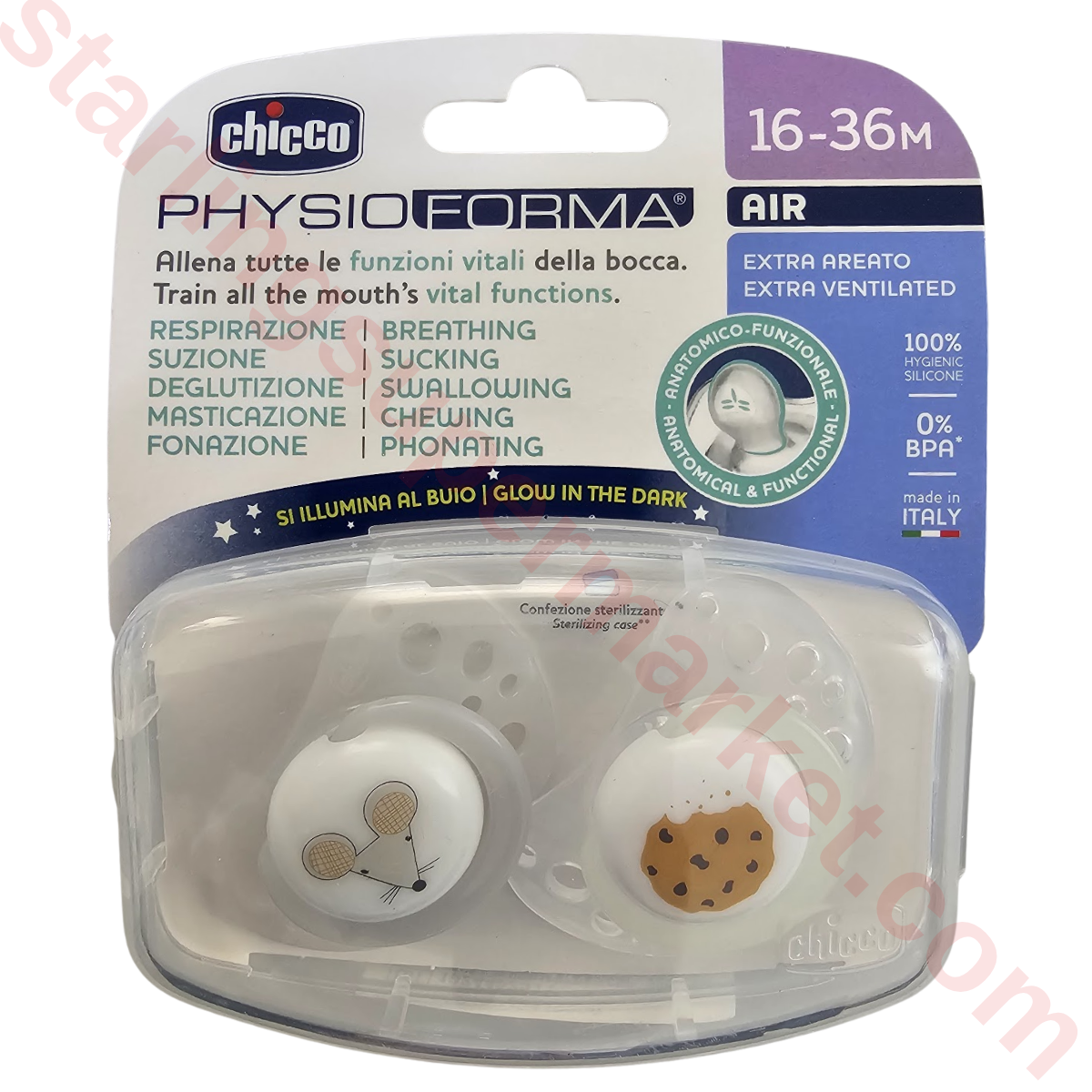 CHICCO PHYSIO FORMA AIR YAL.EMZIK GRAY LUM.16-36M