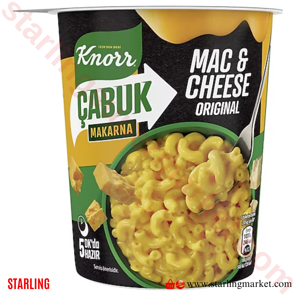 KNORR CABUK MAKARNA MAC&CHEESE 65 G