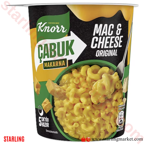 KNORR CABUK MAKARNA MAC&CHEESE 65 G