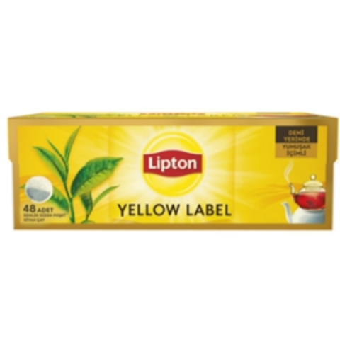 LIPTON CAY DEMLIK POSET YELLOW LABEL 48 LI