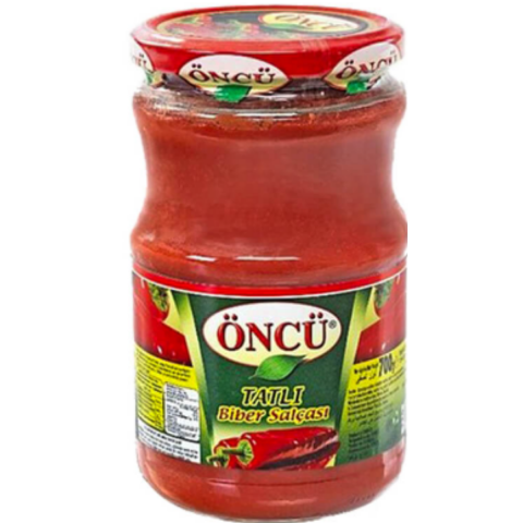 ONCU SALCA BIBER TATLI 720 G