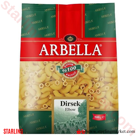 ARBELLA MAKARNA DIRSEK 500 G