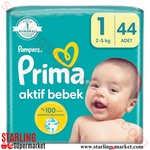PRIMA BEBEK BEZI IKIZ PLUS YENIDOGAN NO:1 2-5 KG