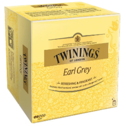 TWININGS EARL GREY T-BAGS 50 LI