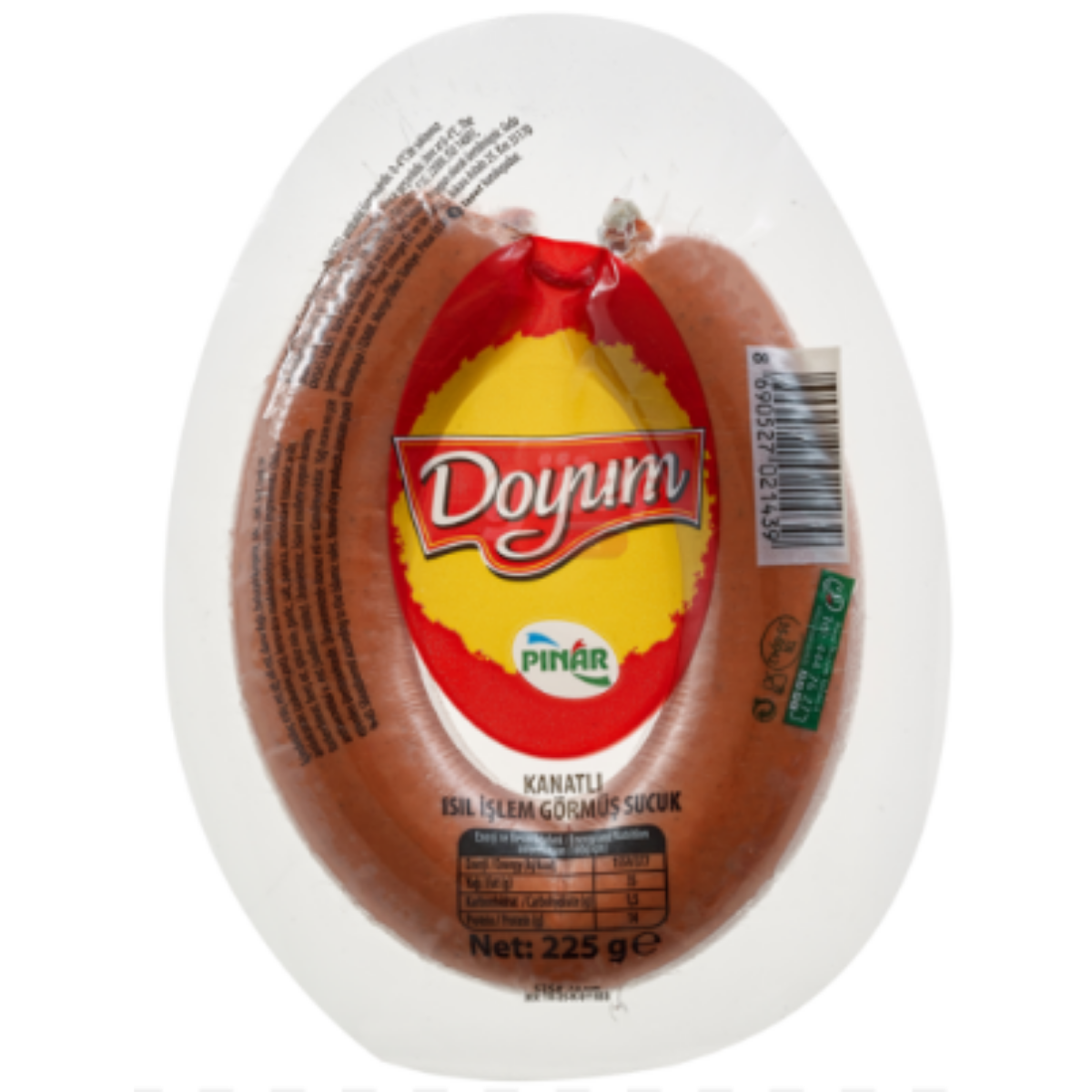 PINAR DOYUM SUCUK KANGAL KANATLI 225 G