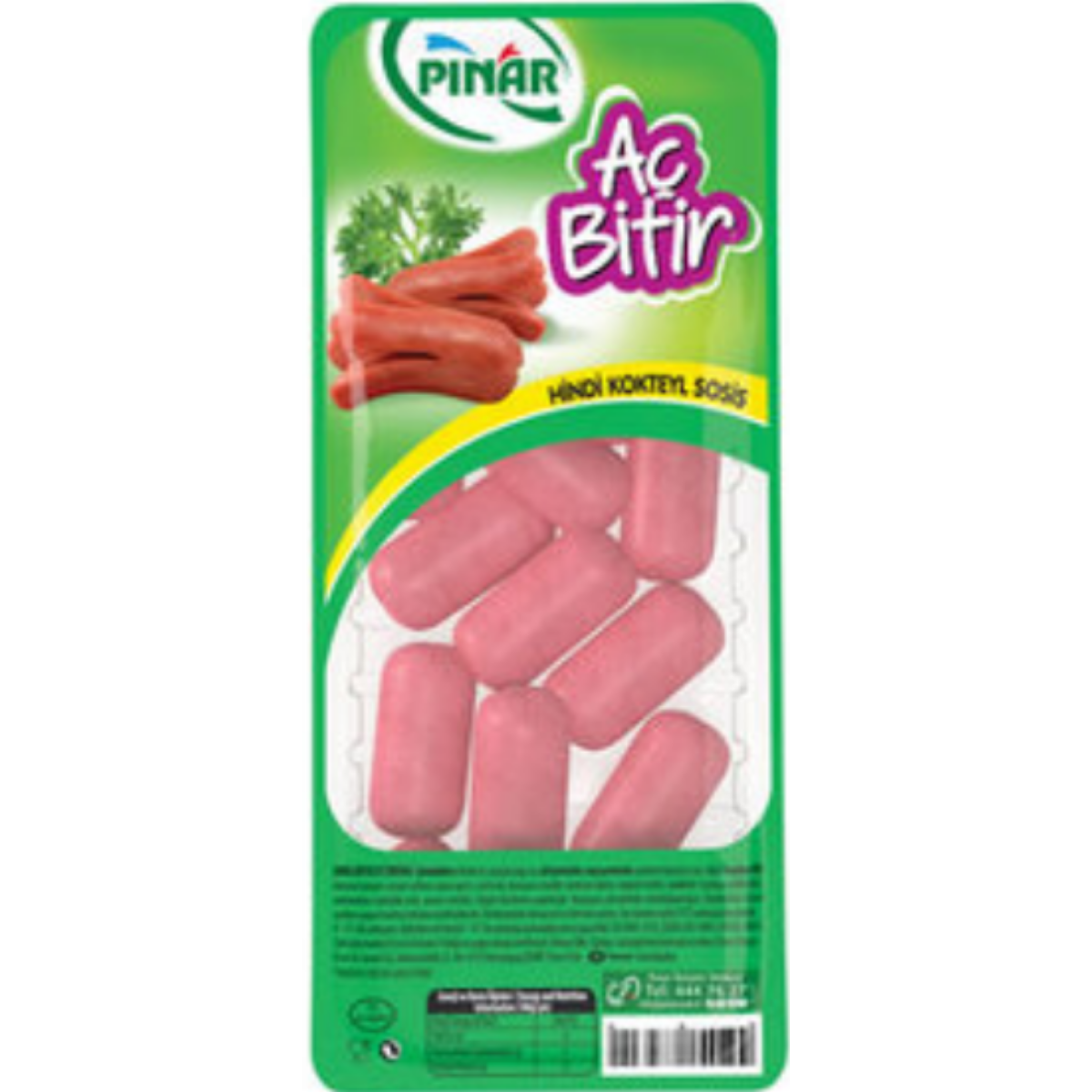 PINAR AC BITIR SOSIS HINDI 170 G