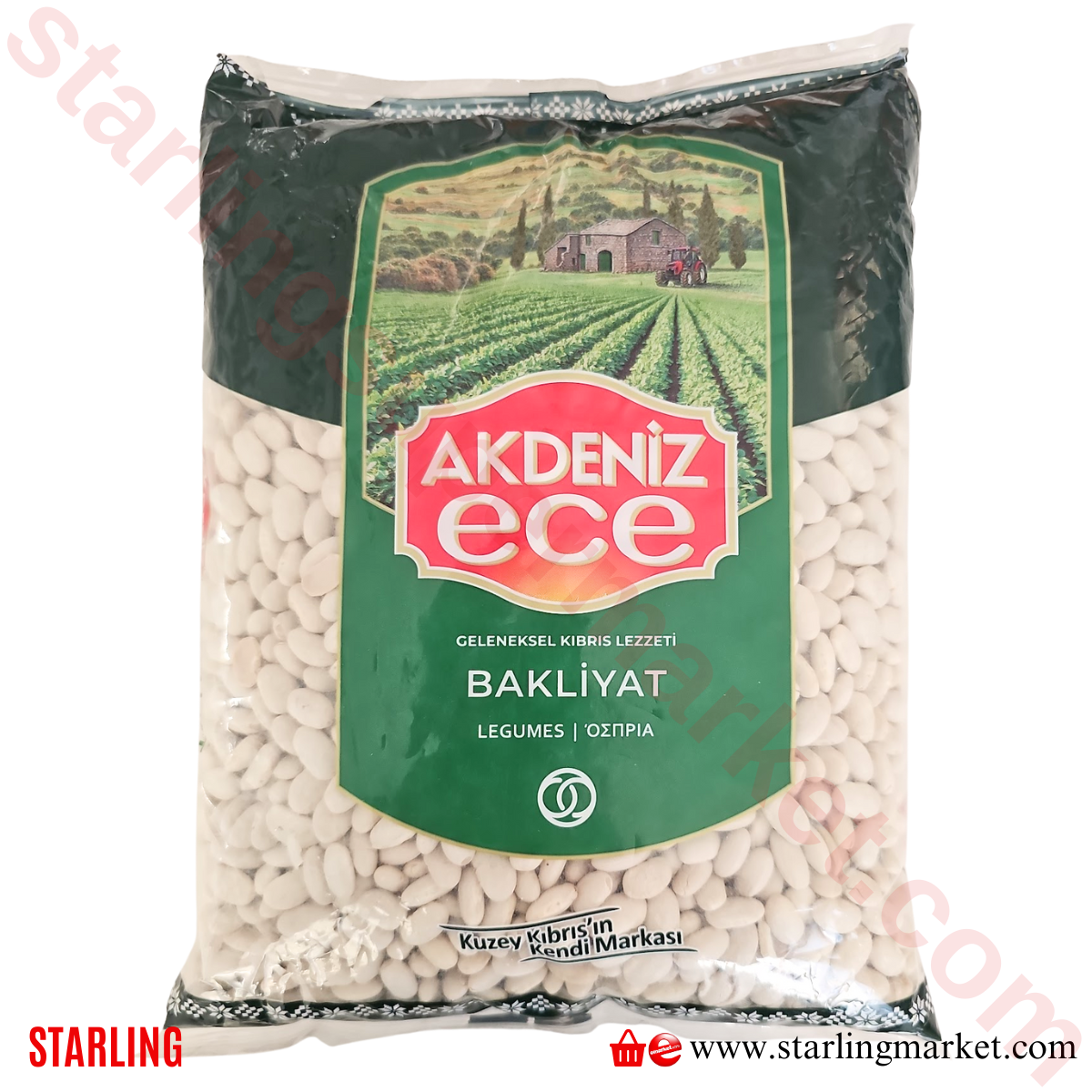 AKDENIZ ECE FASULYE SIRA LUKS 1600 G