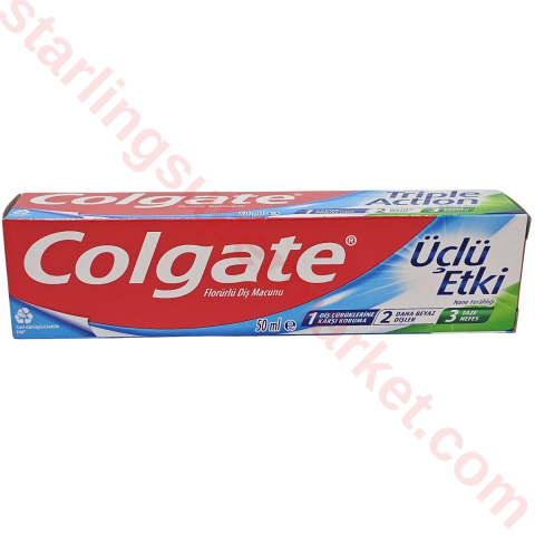 COLGATE DIS MACUNU UCLU ETKI NANE FERAHLIGI 50 ML