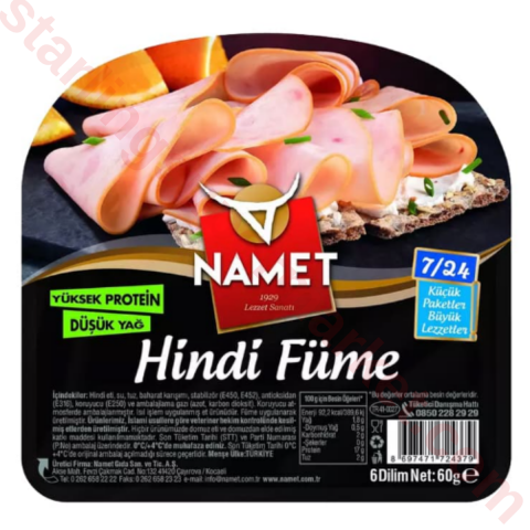 NAMET HINDI FUME ET DILIMLI 60 G