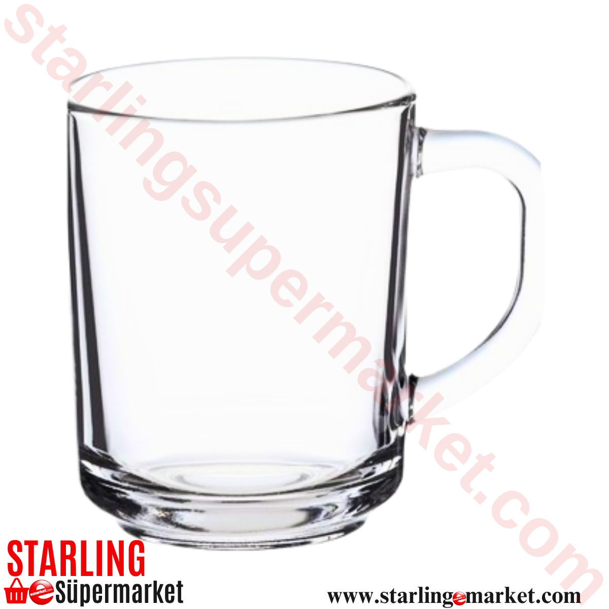PASABAHCE KUPLU BARDAK CAM TEKLI 261 CC