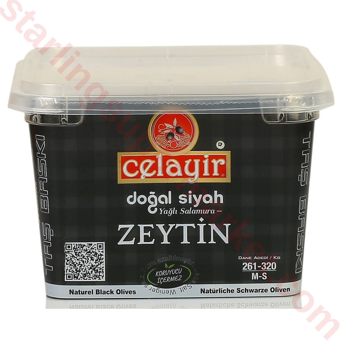 CELAYIR SIYAH ZEYTIN YAGLI 400 G