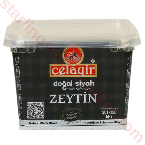CELAYIR SIYAH ZEYTIN YAGLI 400 G