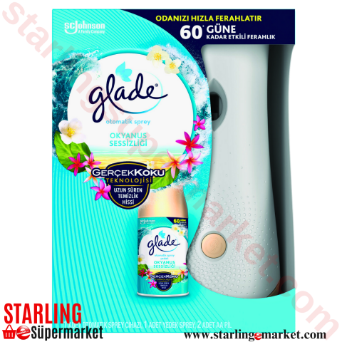 GLADE OTOMATIK SPRAY+YEDEK OKYANUS 269 ML