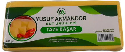 YUSUF AKMANDOR KASAR TAZE 800 G
