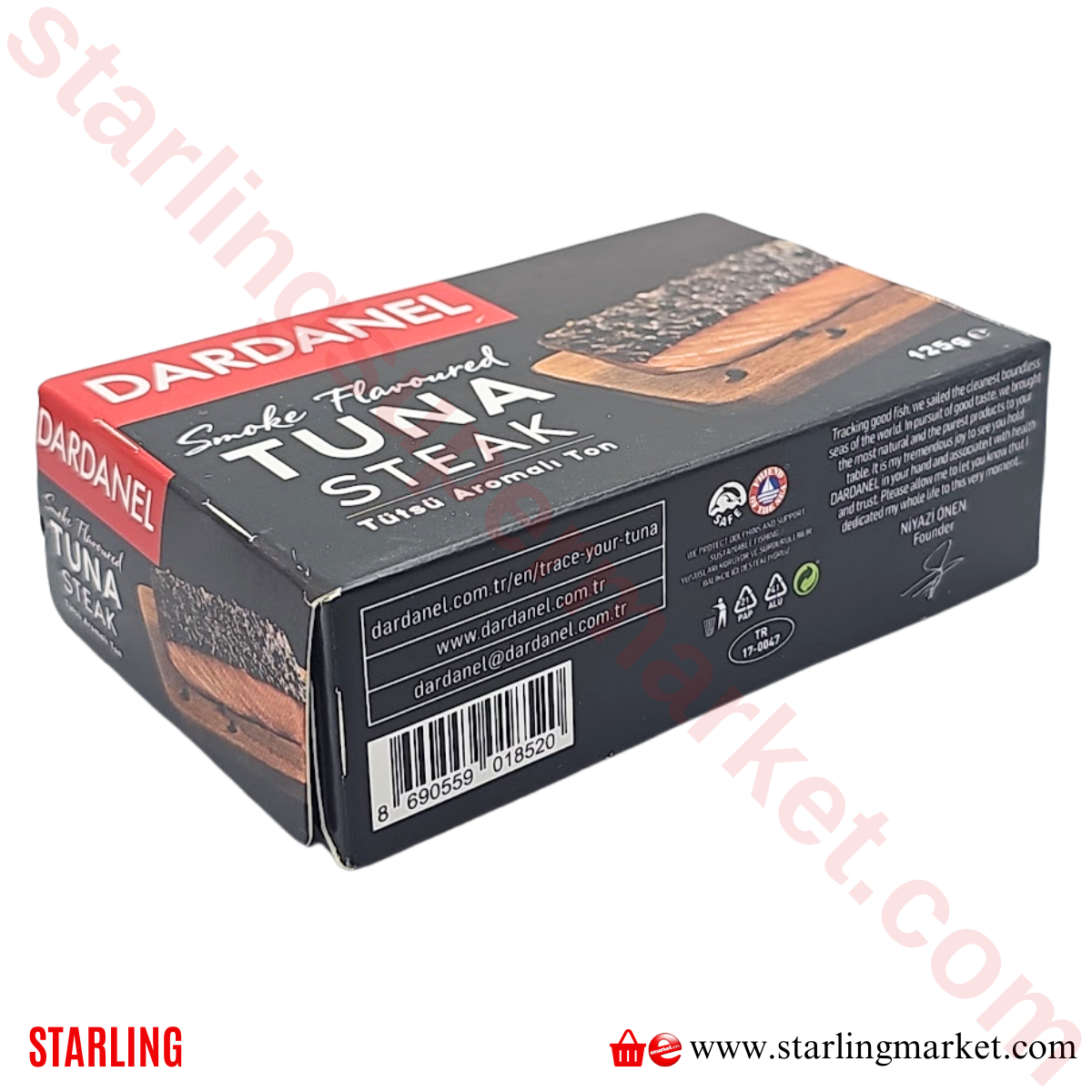 DARDANEL TON TUNA STEAK 125 G