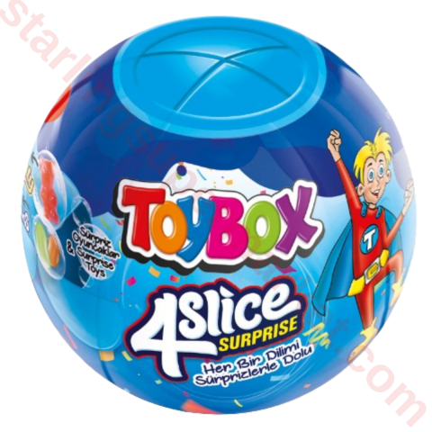 TOYBOX 4 SLICE SUPRIZ TOP ERKEKLERE OZEL