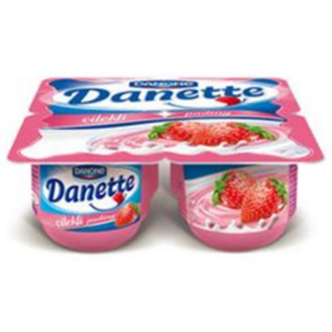 DANETTE PUDING CILEKLI 4 LU 4*100 G
