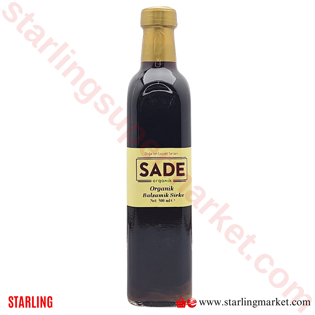 SADE ORGANIK BALZAMIK SIRKE 500 ML