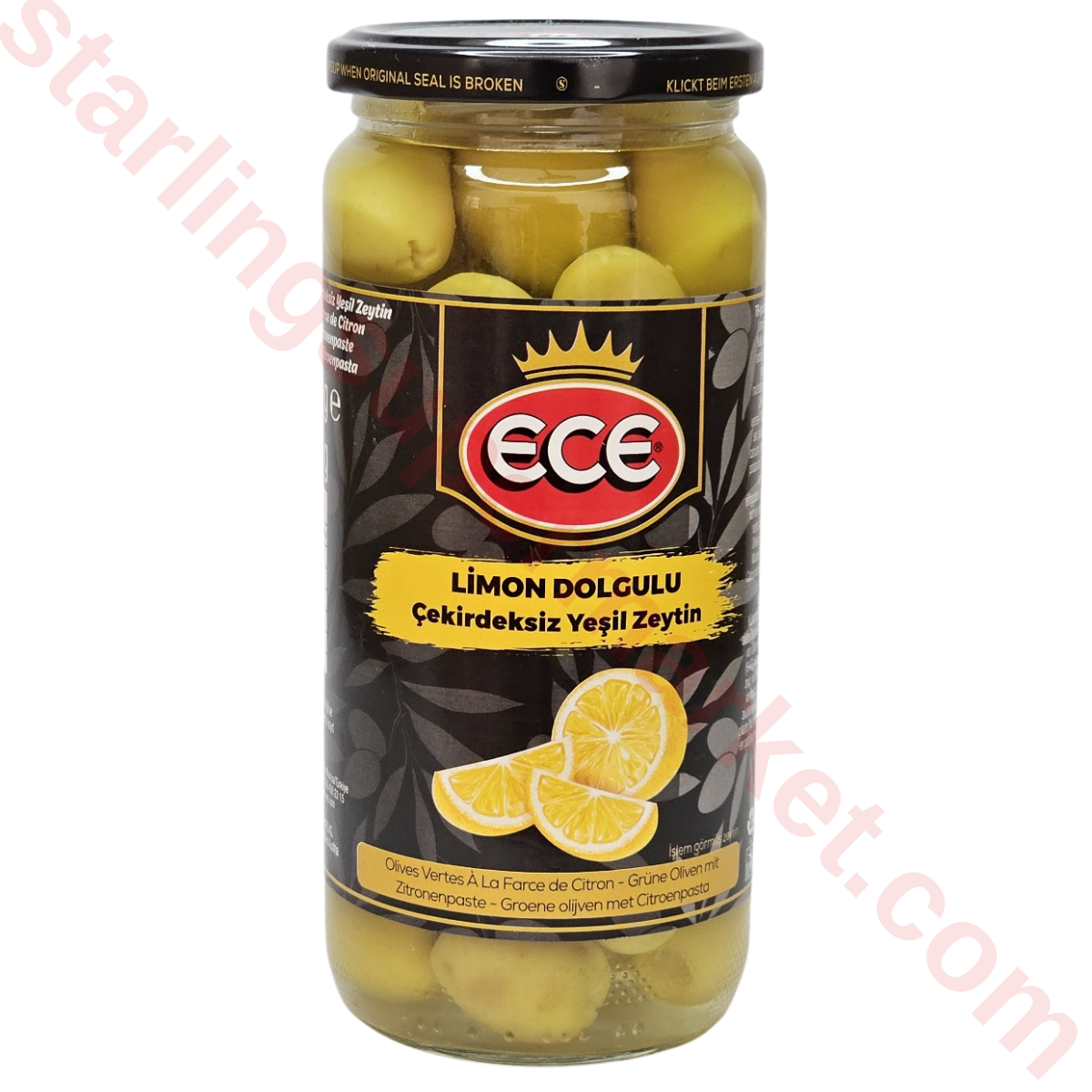 ECE ZEYTIN YESIL LIMON DOLGULU 480 G