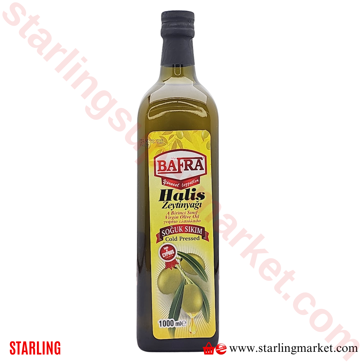 BAFRA ZEYTINYAGI NATUREL SOGUK SIKIM CAM 1000 ML