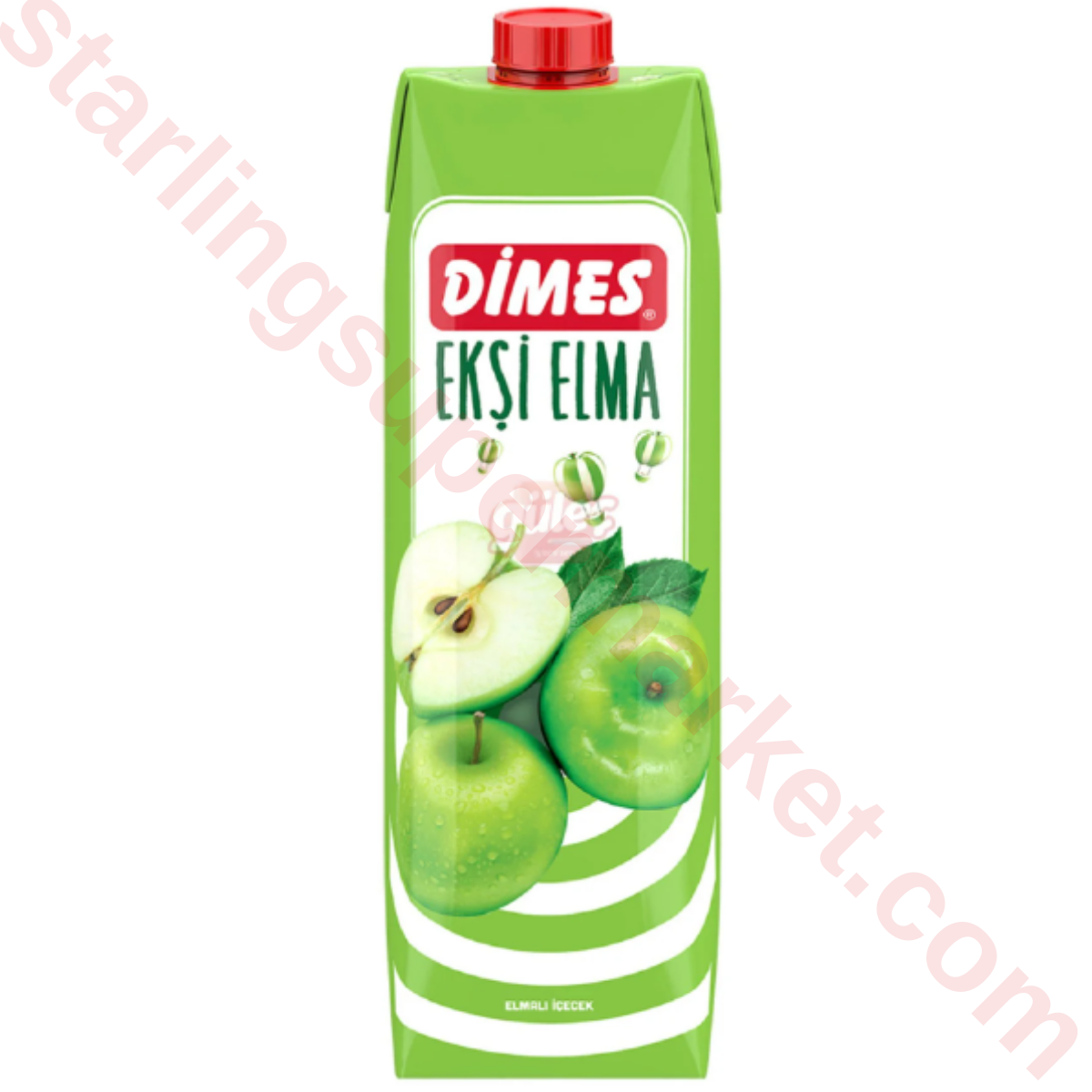 DIMES MEYVE SUYU EKSI YESIL ELMA 1 LT