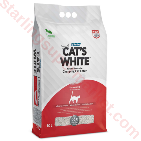 CATS WHITE KEDI KUMU NATURAL 10 LT