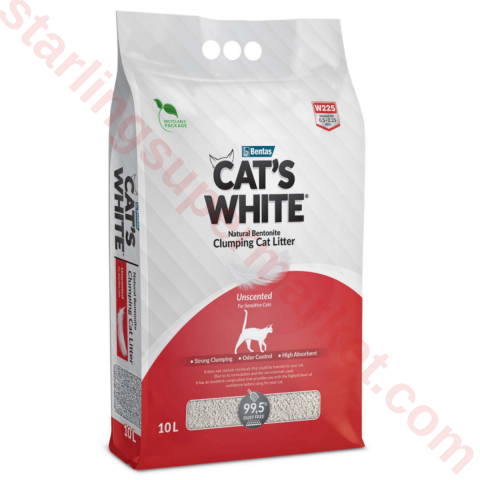 CATS WHITE KEDI KUMU NATURAL 10 LT