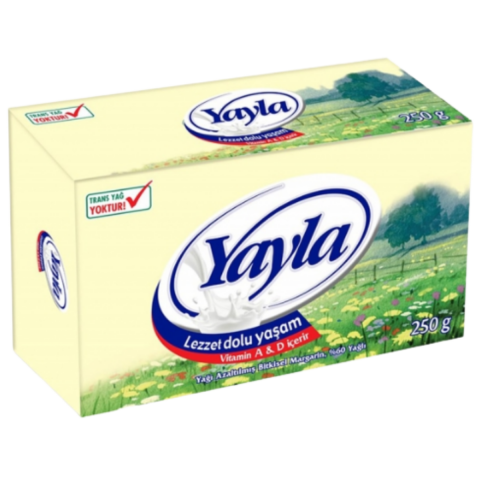 ULKER YAYLA MARGARIN FOLYO 250 G