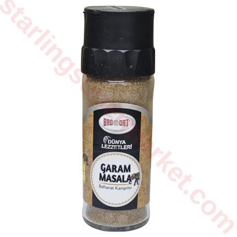 BAGDAT GARAM MASALA BAHARAT KARISIMI CAM SISE 60 G