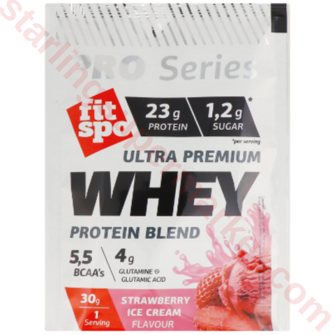 FITSPO WHEY PROTEIN STRAWBERRY ICE CREAM 30 G