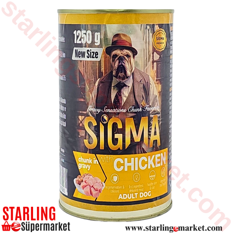 SIGMA PREMIUM ADULT KOPEK MAMASI ISLAK CHIC 1250 G