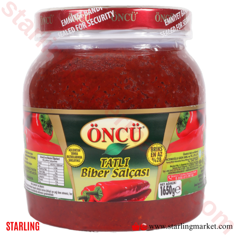 ONCU SALCA BIBER ACI 1650 G