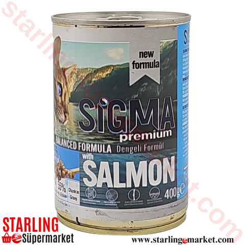 SIGMA PREMIUM KEDI MAMASI ISLAK FISH 400 G