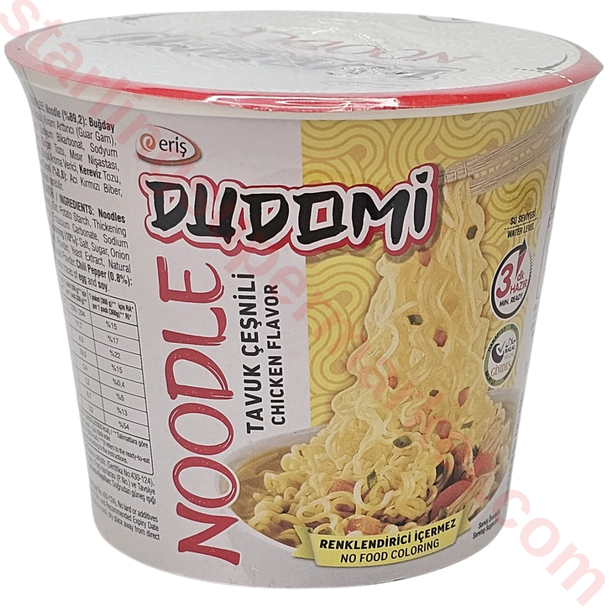 DUDOMI NOODLE BARDAK TAVUK AROMALI 60 G
