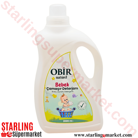 OBIR NATUREL BEBEK CAMASIR DETERJANI 2 LT