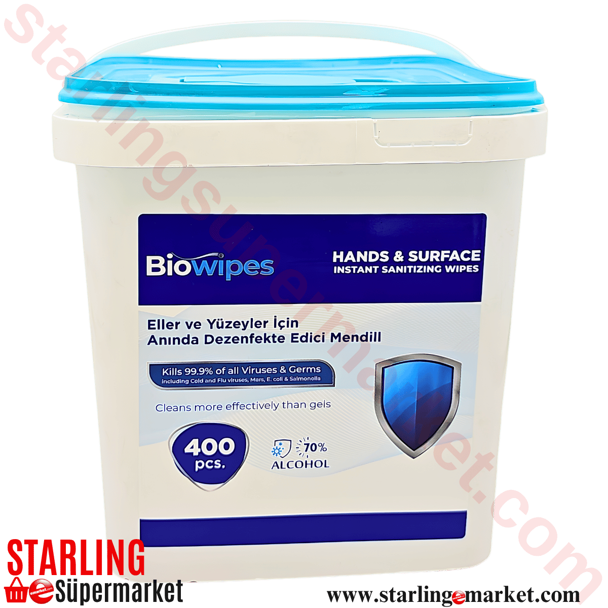BIOWIPES BULASIK DETERJANLI MUTFAK BEZ KOVA 250 LI