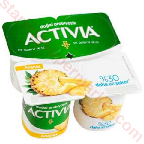 DANONE ACTIVIA ANANAS 4*100 G