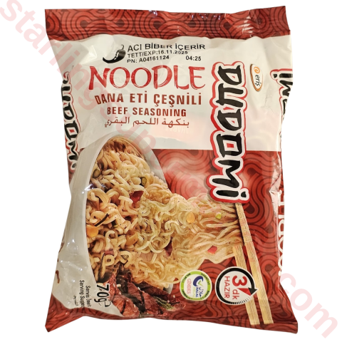 DUDOMI NOODLE DANA ETI AROMALI 70 G