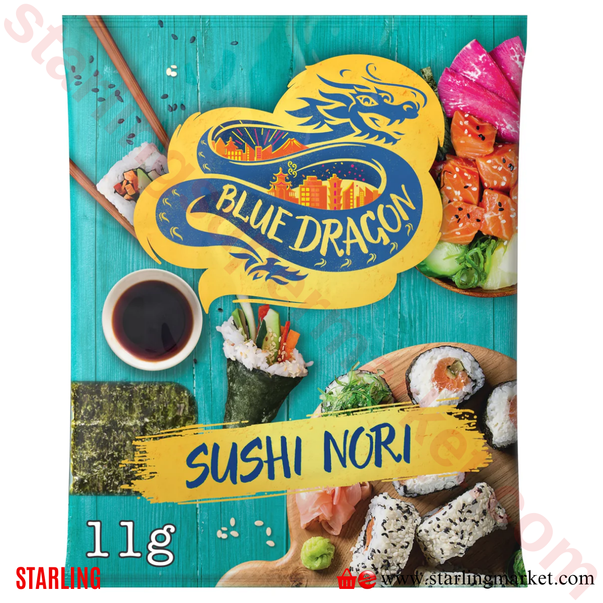 BLUE DRAGON SUSHI NORI 11 G