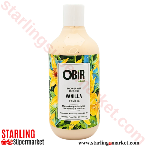 OBIR DUS JELI NATUREL VANILYALI 500 ML