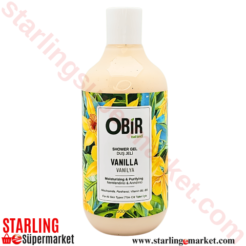 OBIR DUS JELI NATUREL VANILYALI 500 ML