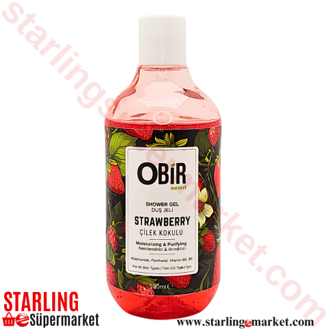 OBIR DUS JELI NATUREL CILEKLI 500 ML