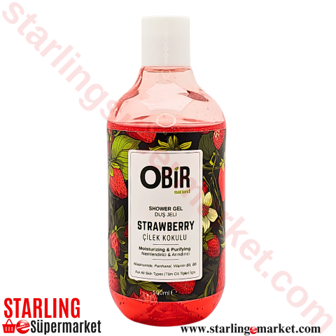 OBIR DUS JELI NATUREL CILEKLI 500 ML