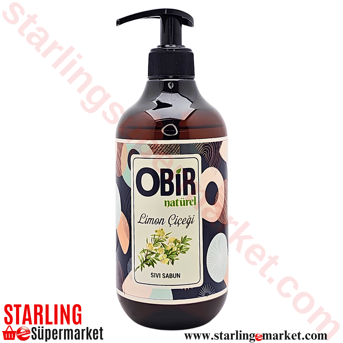OBIR SIVI SABUN NATUREL LIMON CICEGI 500 ML