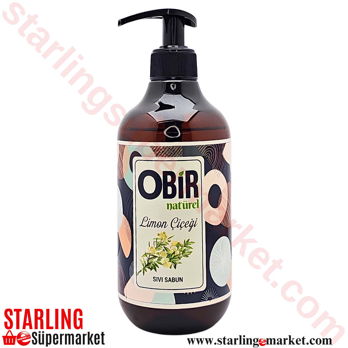 OBIR SIVI SABUN NATUREL LIMON CICEGI 500 ML